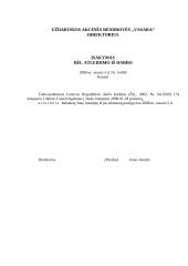 Dokumentų pavyzdžiai - profesionalūs 3 puslapis