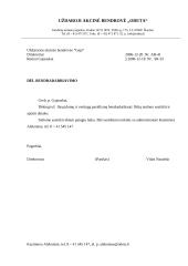 Įstaigos rengiami dokumentai 3 puslapis