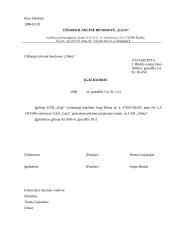 Įstaigos rengiami dokumentai 8 puslapis