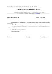 Įstaigos rengiami dokumentai 10 puslapis