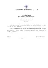 16 dokumentų pavyzdžių 4 puslapis