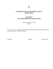 Dokumentų valdymas su pavyzdžiais 14 puslapis