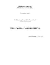 Etikos pamokos planas: "sunkūs" paaugliai