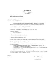 Įmonės (UAB) steigimas 10 puslapis