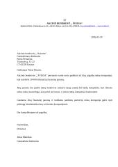 Korespondencija 2 puslapis