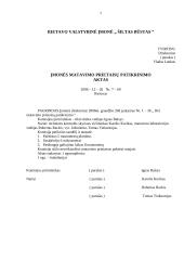 Raštvedyba ir archyvai - rekvizitai, dokumentų ruošimas archyvui 7 puslapis