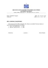 Raštvedyba ir archyvai - rekvizitai, dokumentų ruošimas archyvui 8 puslapis