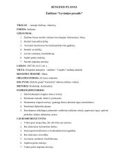 Renginio planas: žaidimas "Gyvūnijos pasaulis"