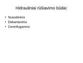 Atliekų paruošimas perdirbti ir naudoti 8 puslapis