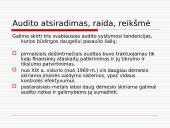Audito atsiradimas, raida, reikšmė 3 puslapis