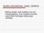 Audito atsiradimas, raida, reikšmė 5 puslapis