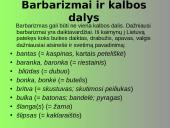 Barbarizmai iš kitų kalbų 12 puslapis