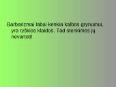 Barbarizmai iš kitų kalbų 18 puslapis