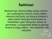 Barbarizmai iš kitų kalbų 4 puslapis