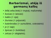 Barbarizmai iš kitų kalbų 6 puslapis