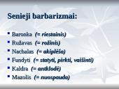 Barbarizmai - nenorminiai skoliniai 14 puslapis