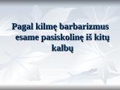 Barbarizmai - nenorminiai skoliniai 6 puslapis