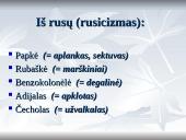 Barbarizmai - nenorminiai skoliniai 9 puslapis