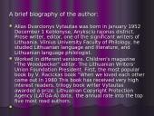 Book presentation: "Nebaigtas dienoraštis" 3 puslapis