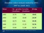 Draudimo rinka Amerikoje: tendencijos ir perspektyvos 12 puslapis