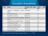 Draudimo rinka Amerikoje: tendencijos ir perspektyvos 18 puslapis