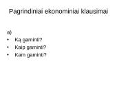 Ekonomika glaustai 18 puslapis