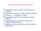 Ekonominiai vandens išteklių naudojimo aspektai 16 puslapis