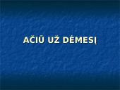 Potencialios ekstremalios situacijos Lietuvoje ir jų priežastys 17 puslapis