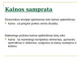 Gaminių kainų nustatymas 11 puslapis