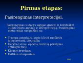 Interpretacija (skaidrės) 2 puslapis
