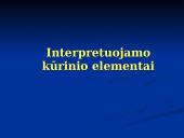 Interpretacija (skaidrės) 12 puslapis