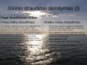 Jūrinio draudimo ypatumai. Pasaulinės praktikos įvertinimas 12 puslapis