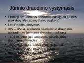 Jūrinio draudimo ypatumai. Pasaulinės praktikos įvertinimas 3 puslapis