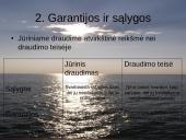 Jūrinio draudimo ypatumai. Pasaulinės praktikos įvertinimas 7 puslapis
