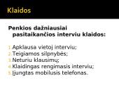 Kandidato pasiruošimas pokalbiui dėl darbo 11 puslapis