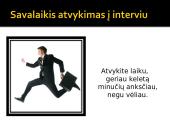 Kandidato pasiruošimas pokalbiui dėl darbo 9 puslapis