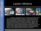 Lauko reklamos esmė ir tikslas 5 puslapis