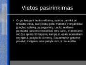 Lauko reklamos esmė ir tikslas 10 puslapis