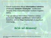 Optimizavimo uždaviniai transporte ir jų sprendimas 20 puslapis