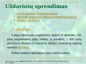 Optimizavimo uždaviniai transporte ir jų sprendimas 4 puslapis