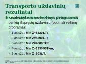 Optimizavimo uždaviniai transporte ir jų sprendimas 9 puslapis