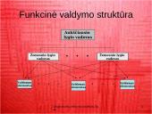 Pagrindiniai organizacinių valdymo struktūrų tipai 14 puslapis