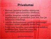 Pagrindiniai organizacinių valdymo struktūrų tipai 15 puslapis