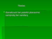 Planavimo sandara 2 puslapis