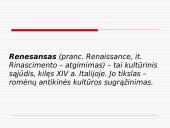 Renesansas: Florencija 2 puslapis