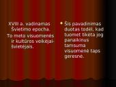 Švietimo epochos švietėjai 2 puslapis