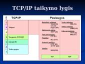 TCP/IP protokolai ir jų taikymas 4 puslapis
