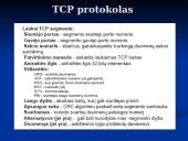 TCP/IP protokolai ir jų taikymas 9 puslapis
