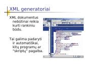 XML programavimo kalba 12 puslapis