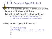 XML programavimo kalba 13 puslapis